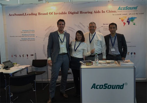 2015年爱可声助听器曾亮相第60届德国纽伦堡听力年会——无线技术引领新方向